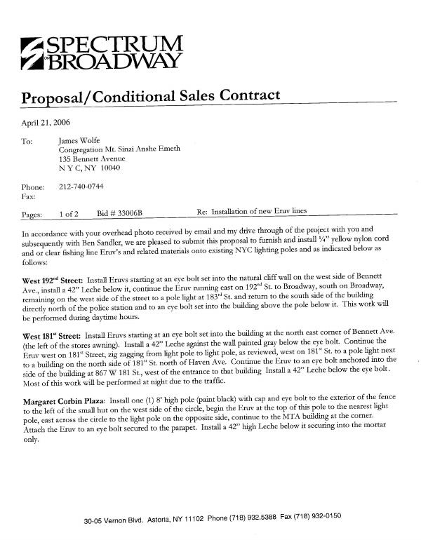 Original work proposal