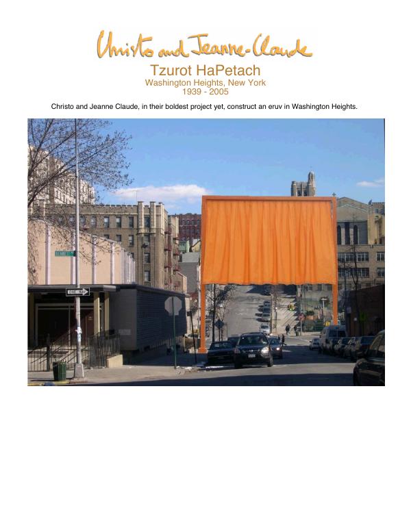 Tzurot HaPetach Purim shtick